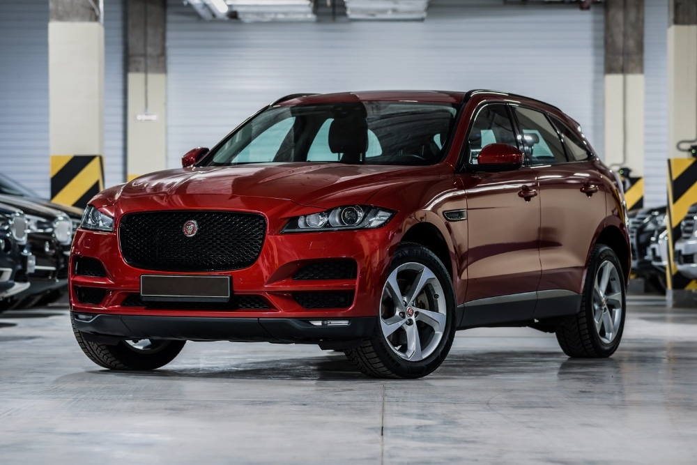 Prevetative Maintenance For Jaguars, European Auto Repair in Jacksonville FL At Mack Motorwerks. Image of a Jaguar SUV parked